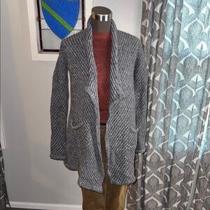 Eileen Fisher Organic Wool/ Alpaca Blend Cardigan